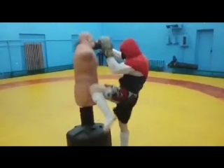 Тренировка Андрея Гончарова
