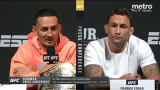 Макс Холловэй: Мы с Эдгаром дерёмся до смерти