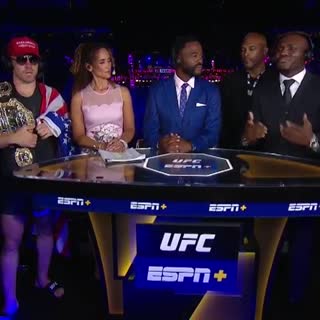 Колби Ковингтон и Камару Усман поругались в прямом эфире