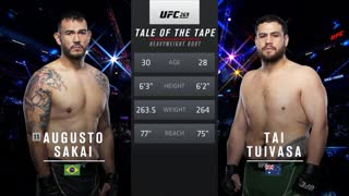 Тай Туиваса vs Августо Сакаи - Полный бой